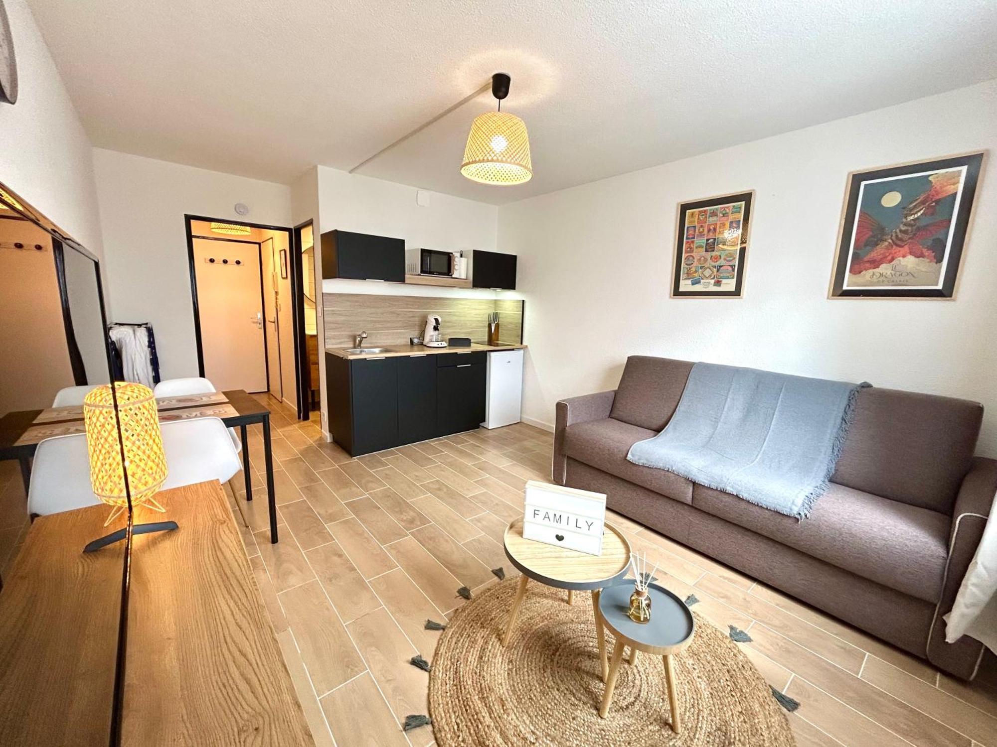 Studio Calais La Plage Buitenkant foto